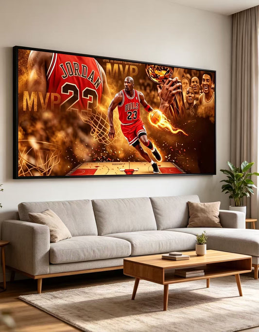 Michael Jordan MVP Legend Wall Art 🏆