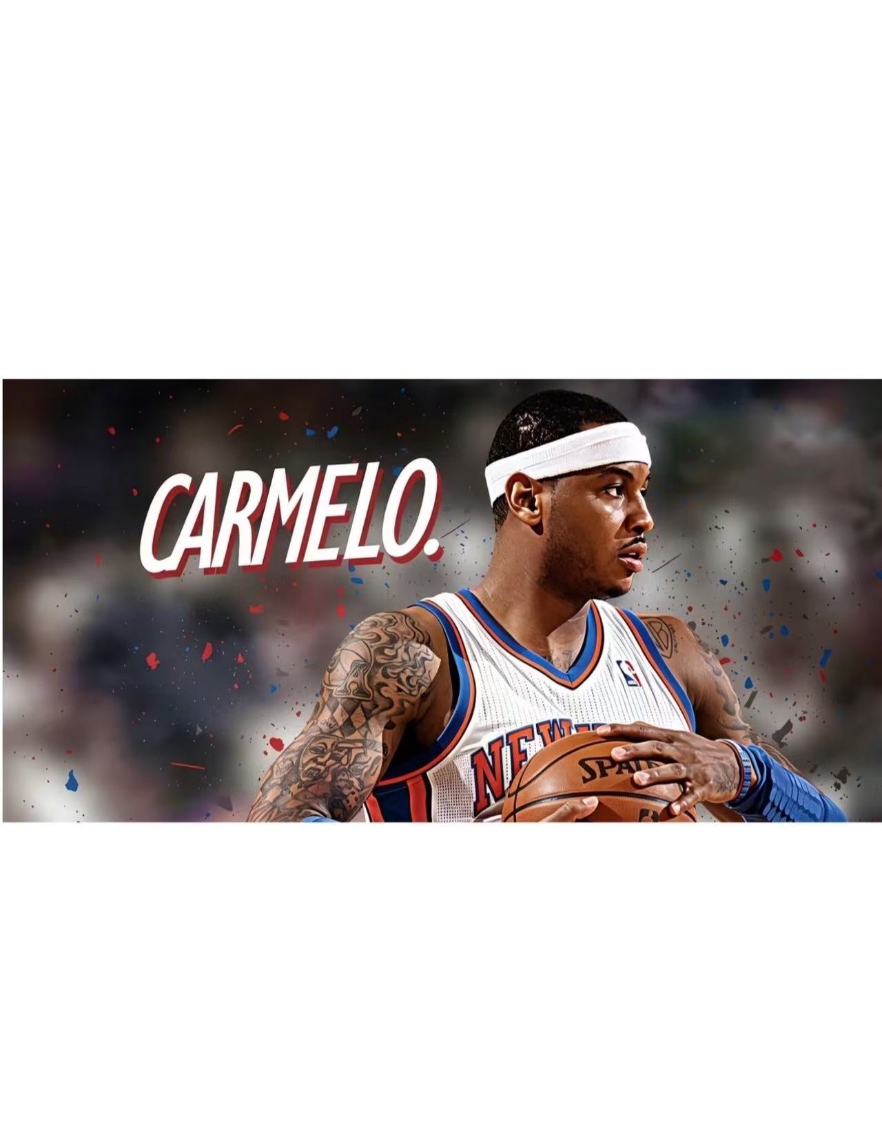 Carmelo Anthony New York Knicks Basketball Wall Art