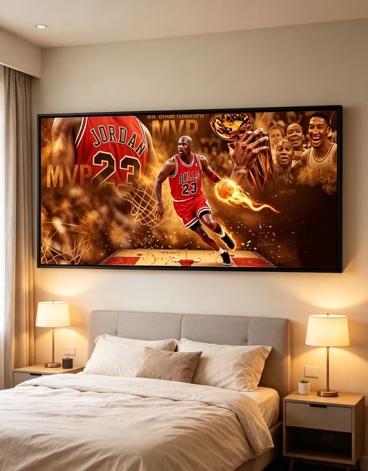 Michael Jordan MVP Legend Wall Art 🏆